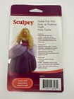 Sculpey Push Mold Woman   10 Metal Cutters For Clay  Various Sizes  Used