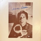Leonard Cohen Singer And Poet Real Signed Autographed Album Record