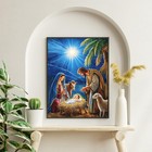 Nativity Diamond Art Kit 15 75 X 0 1 Inch Diy Craft