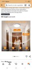 Rechargeable Ceiling Light 2pack  3 Color Motion Sensor Lights With Remote