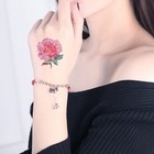 40 Sheets Flowers Temporary Tattoos Small Stickers 3d Rose Small  Colorful 