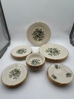 Lenox Holly Berries Christmas Dinnerware Setting For 6 Ivory Gold Trim Usa