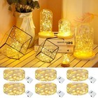 6 Pack Battery Operated Led Fairy Lights Waterproof Christmas Party Decoration