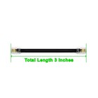  4 Pack  3 Inch Short Telephone Cable Rj11 6p4c Male To Male  Phone Line Cord 3 