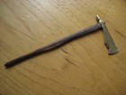 B  Robbins Miniature Early American  poll  Style Tomahawk - Miniature Knife -