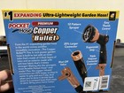 Pocket Hose Copper Bullet 50 Ft With Thumb Spray Nozzle As-seen-on-tv  650psi 