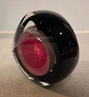 Stunning 4 25  Mint Ph6c Orwb Signed Paul Harrie Art Glass Paperweight