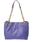 Valentino By Mario Valentino Luisa Signature Leather Shoulder Bag Women s Blue