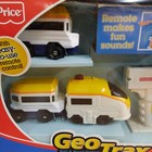 Fisher Price Geotrax Yellow Big City Rapid Rail Rc Remote Train Set - New Sealed