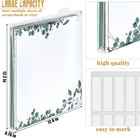 20 Set 12 X 12 Scrapbook Paper Storage Organizer Clear Top Loading Files Plastic