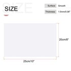 Abs Plastic Sheet 10  X 8  X 0 06  Abs Styrene Sheets White 3 Pcs