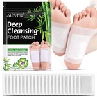 30-150pcs Foot Detox Patches Pads Toxins Deep Cleansing Herbal Organic Slimming
