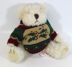 Fbot Bears From The Past Christmas 1728 Plush Teddy Bear Russ Berrie Vintage