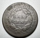 1809  Classic Head Half Cent    Key Type Coin   1839