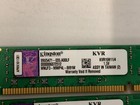 Kingston 8gb 2x4gb Ddr3 1600mhz Pc3-12800 Desktop Ram Kvr16n11 4 240-pin