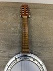 Vintage Zeynel Abidin Cumbus Istanbul Turkey 8 String Banjo Guitar Instrument