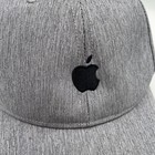 Apple Cap Hat Men Gray Iphone Embroidered Logo Mac Computer Steve Jobs Strapback