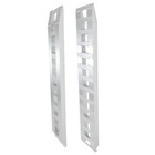 72  X 14  Aluminum Hook Ramps 6500lbs Car Trailer Truck 1 Pair Ramps Hook End