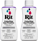 Rit Dye Rit Colorstay  8 Fl Oz  Dye Fixative  2-pack 