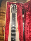 Vintage Fender Lapsteel Guitar With Rare Yellow Tweed Case  1960 s Original