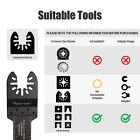Vearter 5pc Oscillating Saw Blade Diamond Coated Cutting Multi Tool Grout Mortar