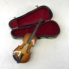 Violin   Case Miniature Music Box Blue Danube Musical Instrument Accessory 7 