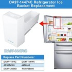 Da97-14474c Refrigerator Ice Bucket Replacement For Samsung Ice Bin Replacement