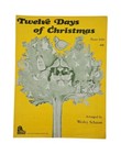 Vintage Christmas Sheet Music Collection Twelve Days Frosty The Snowman   Jubile