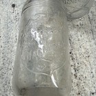 Antique Vintage Citrate Of Magnesia Bottle Embossed  Logo