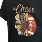 Cheer Mom Football T-shirt Women s 2x Gildan Black Graphic Tee