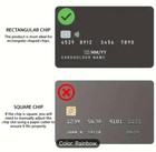 Blue Eyes Holographic Credit Card Sticker Debit Skin Decal Cover Free Shipping 