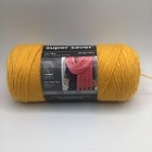 Red Heart Super Saver Saffron 7oz 364 Yd Yarn New
