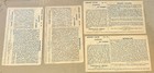 Arbuckle Bros    Grind Your Own Coffee Cards Vintage  Late 1800 s   4 Card Lot