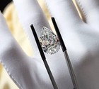 Natural D Color 10 Ct Pear Cut Lab-grown Loose Cvd Diamond Vvs1 Certified