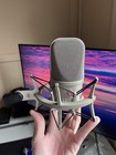 Neumann Tlm 107 And Shock Mount   Audient Id4 Audio Interface With Cables
