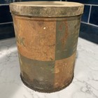 Vintage Texaco Marfak No  3 Grease Can     1 Qt Steel Pry-top     Early Texaco Barn