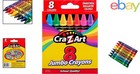 Large Crayons For Children  Assorted Colors Ideal For Back To School Activities
