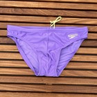 Speedo Men Purple Lilac Solar Swim Brief Swimwear Size 30 32 34 36 38