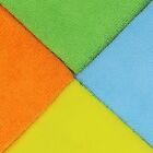 Microfiber Cleaning Cloth Rag Car Polishing  Detailing 16x16 Multi Pack   Colors