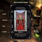 Tarot Cards Deck For Beginners With Meanings On Them Vintage Card With Guidebook
