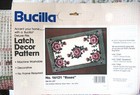 Bucilla Latch Hook Rug Canvas Only 26x40  Roses  16121 No Yarn Chart Only