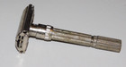 Vintage 1962 Gillette H4 Fat Boy Adjustable Safety Razor Shaver