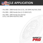 Performance Stage 2 Clutch Kit With Flywheel Compatible With Civic Del Sol Civic