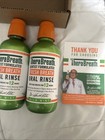 Therabreath Fresh Breath Mouthwash  Mild Mint  Alcohol-free  16oz 2 Pack