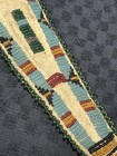 1890s Native American Sioux Indian Hide Beaded Awl Case Sinew Sewn 