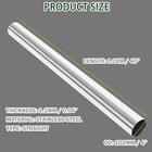 4  Inch 102mm T-304 Stainless Steel Straight Exhaust Pipe Tube Piping Tubing 40 