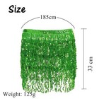 Belly Dance Skirt Tassel Sequins Hip Skirts Fringe Scarf Wrap Rave Performanc   