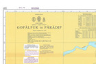 321 Admiralty Chart Gopalpur Paradip India East Coast Map Maritime Marine Paper
