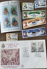 Worldwide Stamp Collection Lot     Nevis  Tuvalu  Kiribati  Redonda  Vatican