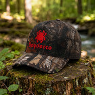 Spyderco Logo Embroidered Camo Trucker Hat Hunting Outdoor Mesh Cap Adjustable